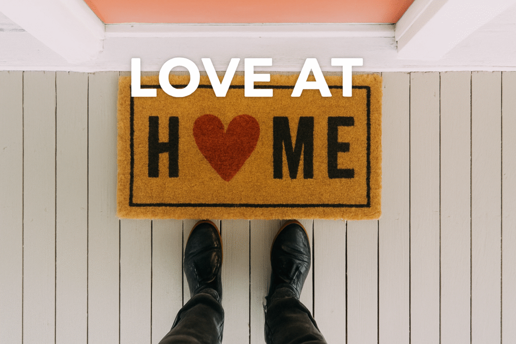 Love at Home on Porch