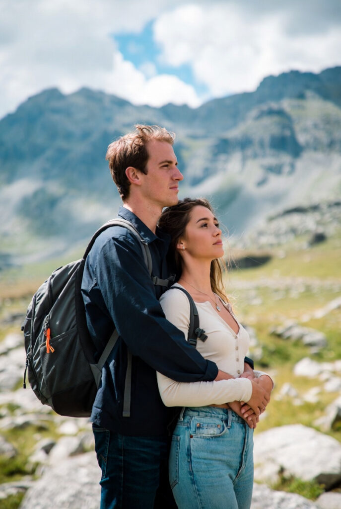 Couple in the Mountains